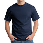 Hanes Cotton T-Shirt - Navy