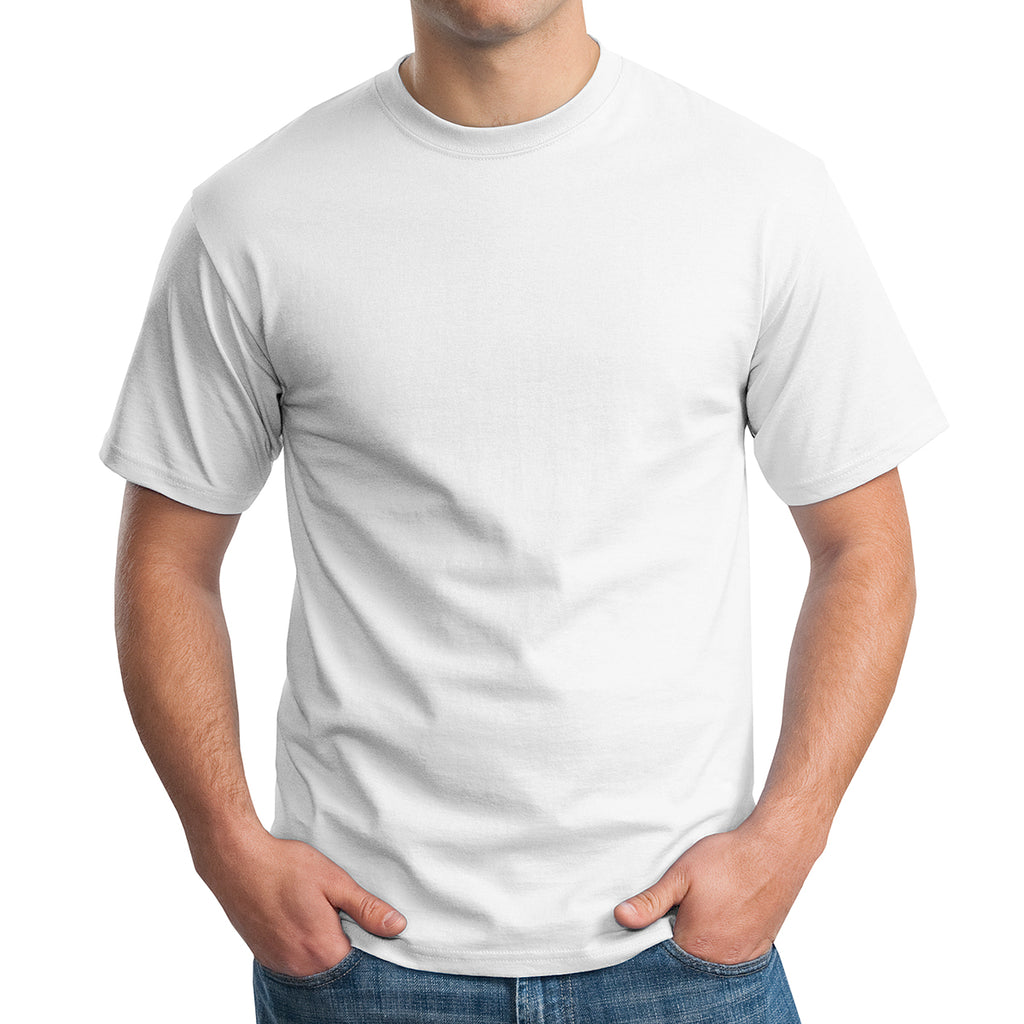 Hanes Cotton T-Shirt - White