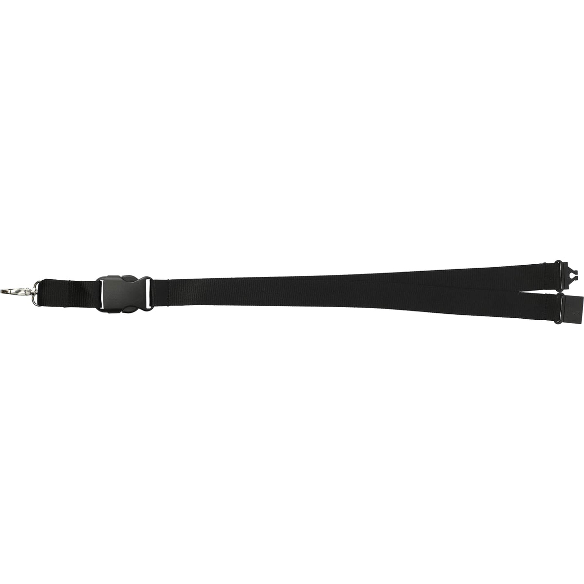 Hang In There Breakaway Lanyard, 1 Inch Wide - Black - Photo 2