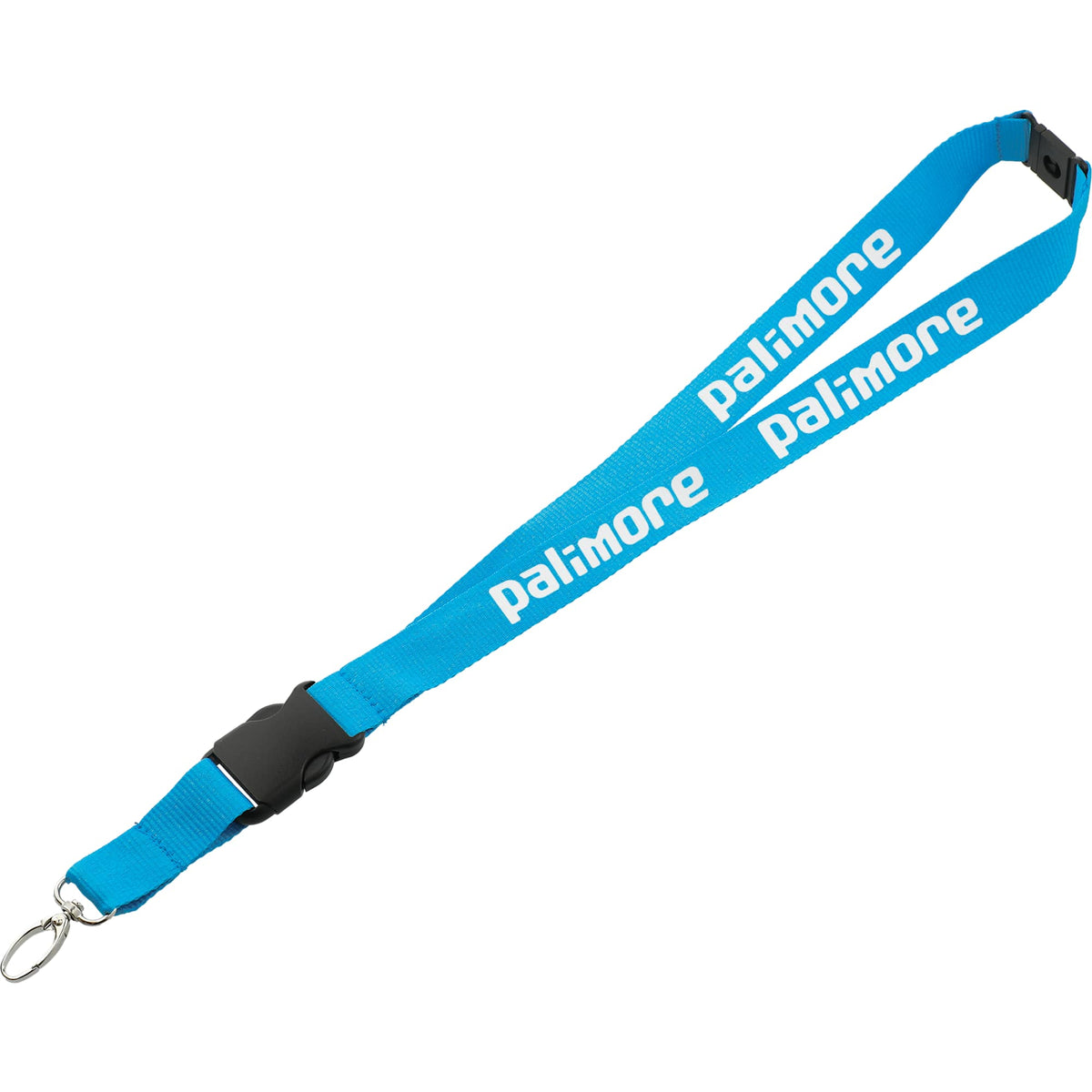 Hang In There Breakaway Lanyard, 1 Inch Wide - Blue - Front