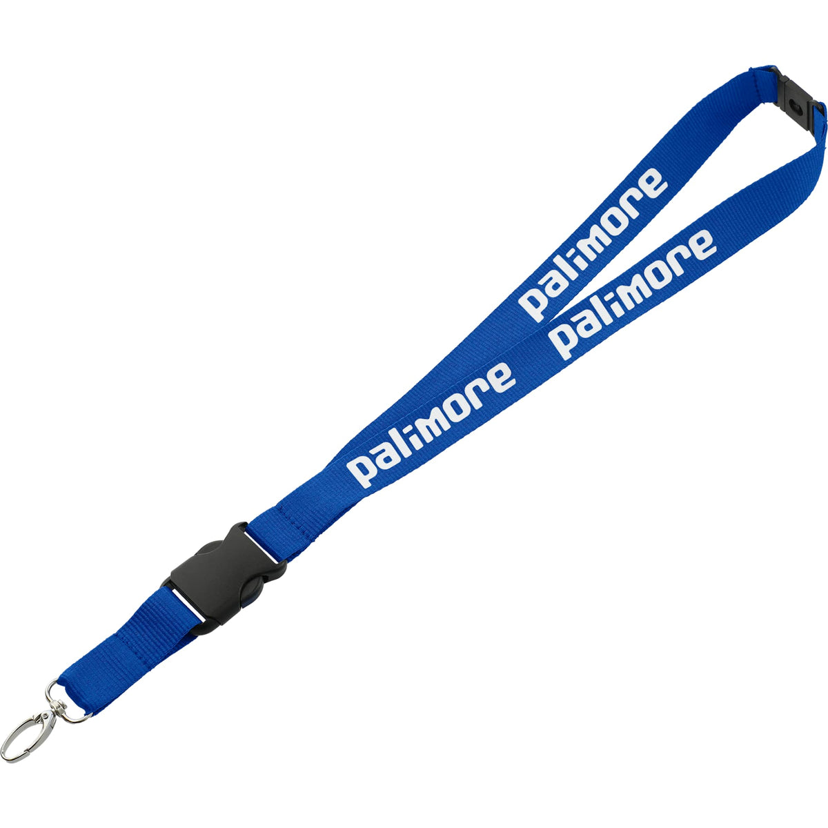 Hang In There Breakaway Lanyard, 1 Inch Wide - Royal Blue - Photo 2
