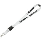 Hang In There Breakaway Lanyard, 1 Inch Wide - White - Front