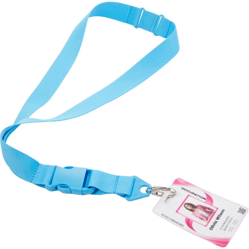 Hang In There Monochrome Lanyard with Detachable Buckle - Blue - Detail 2