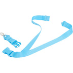 Hang In There Monochrome Lanyard with Detachable Buckle - Blue - Detail