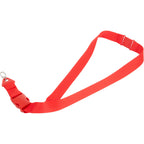 Hang In There Monochrome Lanyard with Detachable Buckle - RED - Right Angle