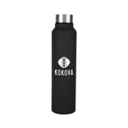 Hanlon Recycled Stainless Steel Bottle, 33 oz - Black - Silk Screen