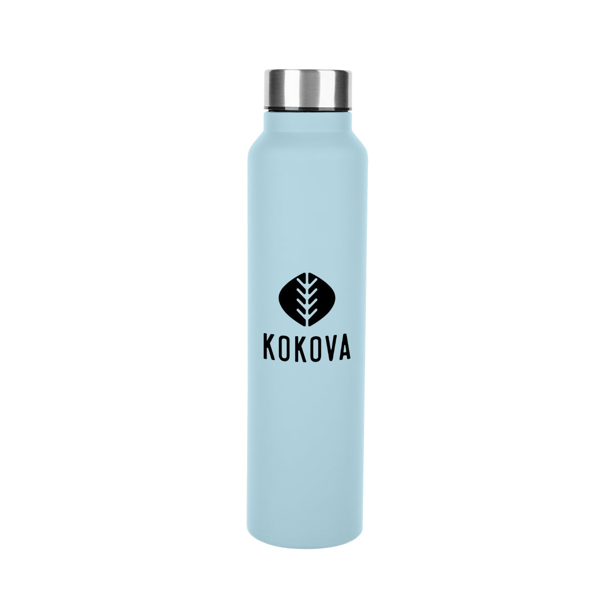 Hanlon Recycled Stainless Steel Bottle, 33 oz - Light Blue - Silk Screen