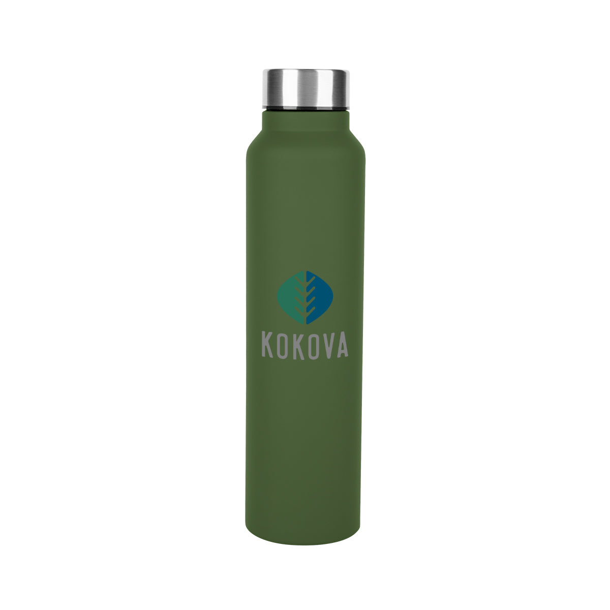 Hanlon Recycled Stainless Steel Bottle, 33 oz - Olive - Colorbrite