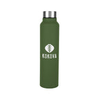 Hanlon Recycled Stainless Steel Bottle, 33 oz - Olive - Silk Screen