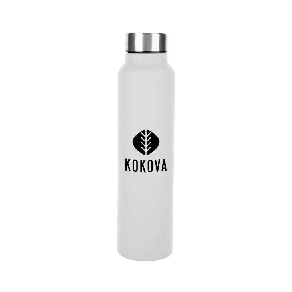 Hanlon Recycled Stainless Steel Bottle, 33 oz - White - Silk Screen