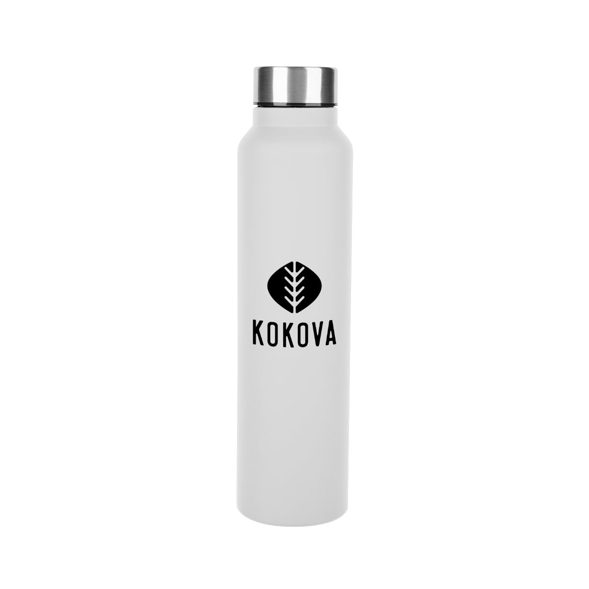 Hanlon Recycled Stainless Steel Bottle, 33 oz - White - Silk Screen