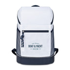 Harborside Nautical Backpack Cooler, 28 Cans Transfer - White - View 1