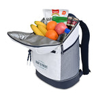 Harborside Nautical Backpack Cooler, 28 Cans Transfer - White - View 2