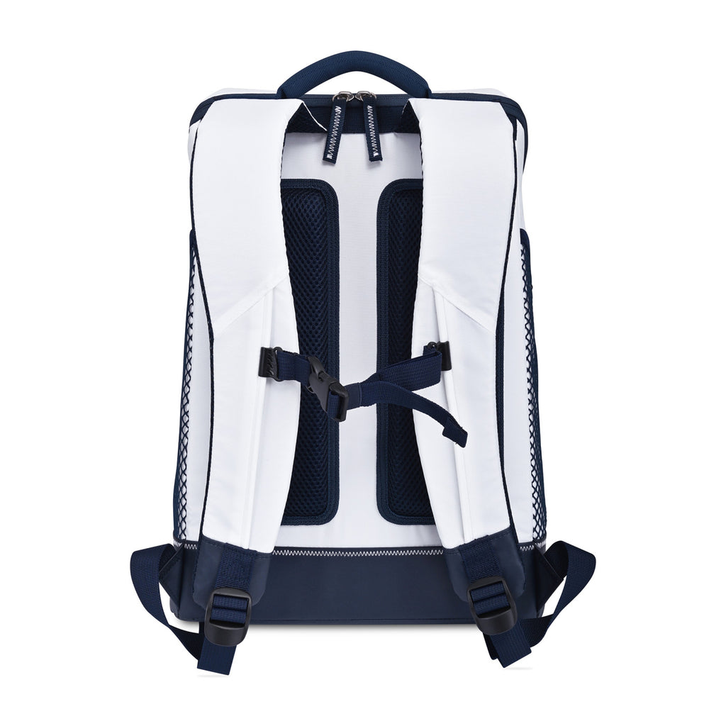 Harborside Nautical Backpack Cooler, 28 Cans Transfer - White - View 3