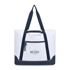 Harborside Nylon Boat Bag, Extra Large Transfer - White - View 1