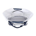 Harborside Nylon Boat Bag, Medium Embroidery - White - View 3