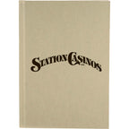 Hardcover Coloring and Notes Notebook for Adults, 5.75 x 8.5 Inches - Natural - Front
