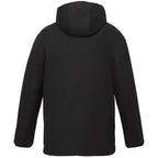 Hardy Recycled Insulated Jacket with Sherpa Lining for Men Transfer - Black - Back