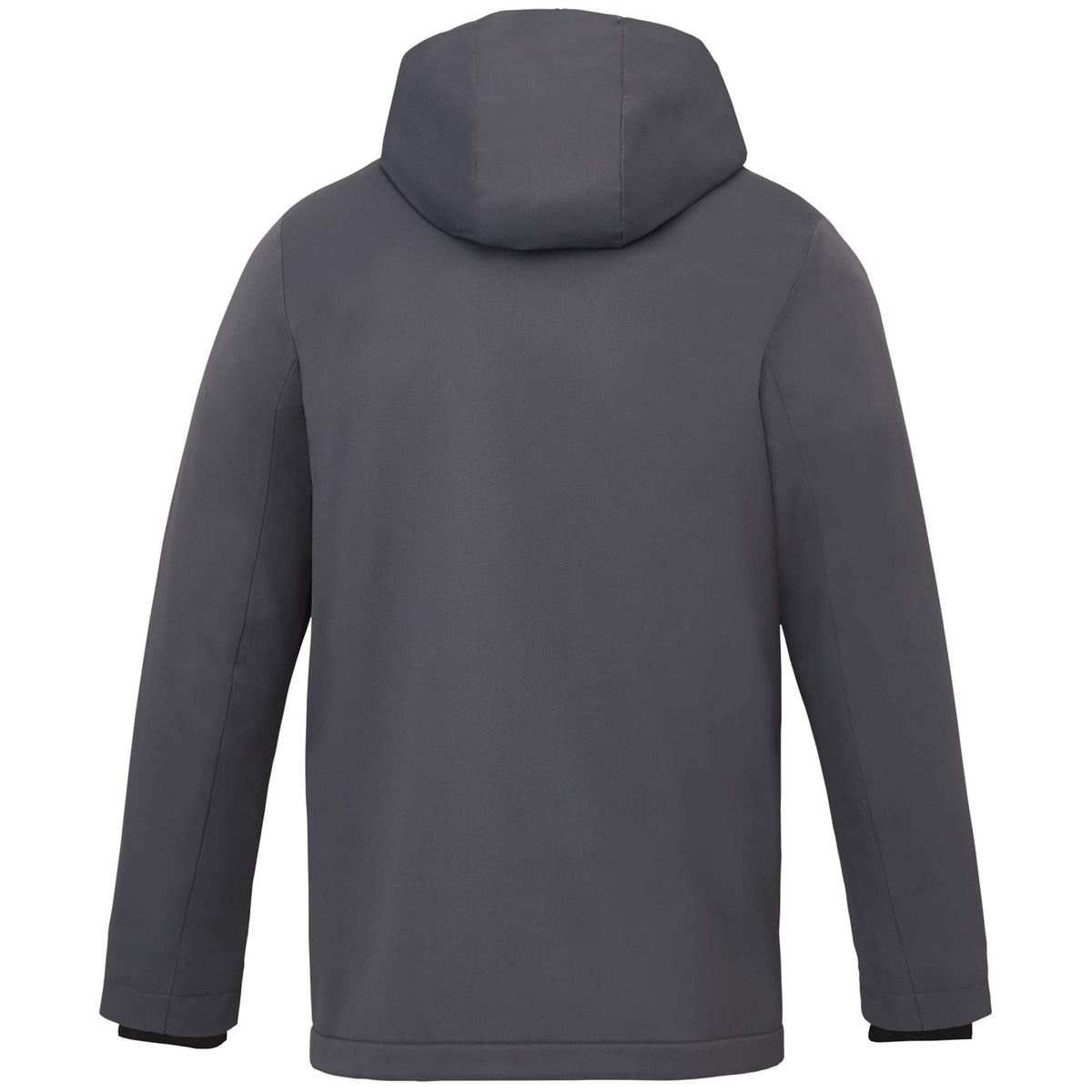 Hardy Recycled Insulated Jacket with Sherpa Lining for Men Transfer - Grey Storm - Back
