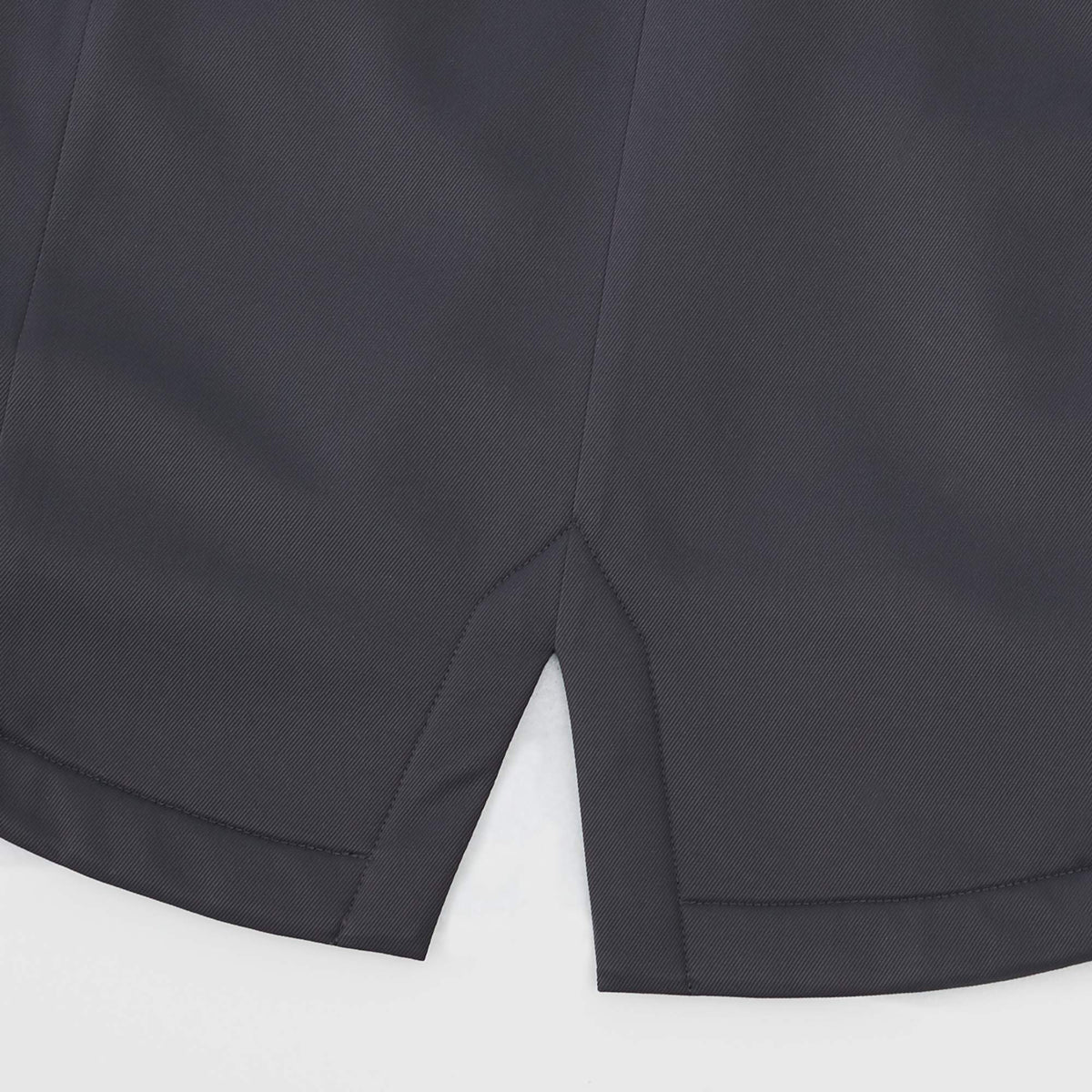 Hardy Recycled Insulated Jacket with Sherpa Lining for Women Debossing - Grey Storm - Detail Back Tail 2
