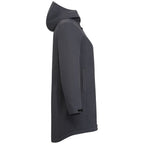 Hardy Recycled Insulated Jacket with Sherpa Lining for Women Debossing - Grey Storm - Right Side