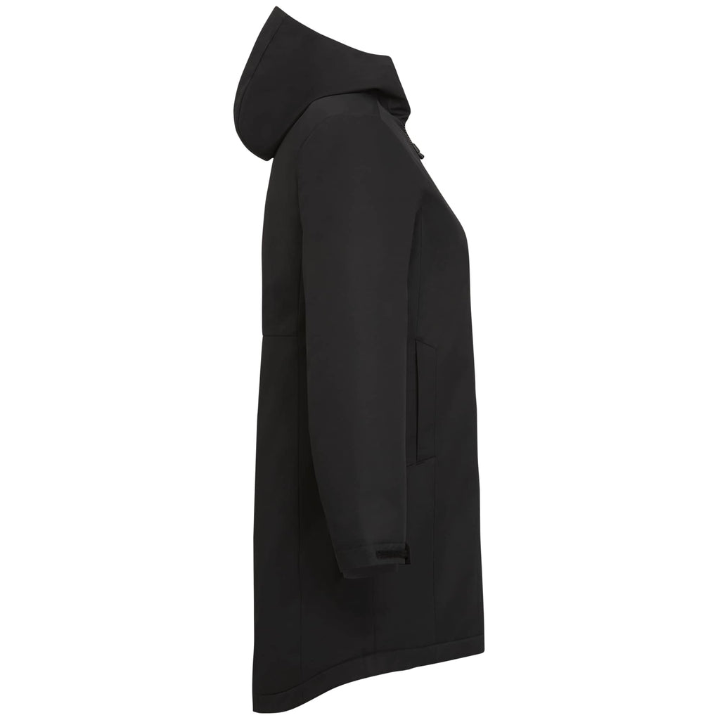 Hardy Recycled Insulated Jacket with Sherpa Lining for Women Transfer - Black - Right Side