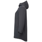 Hardy Recycled Insulated Jacket with Sherpa Lining for Women Transfer - Grey Storm - Left Side