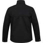 Hardy Recycled Work Jacket for Men Laser Engraving - Black - Back