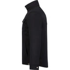 Hardy Recycled Work Jacket for Men Laser Engraving - Black - Left Side