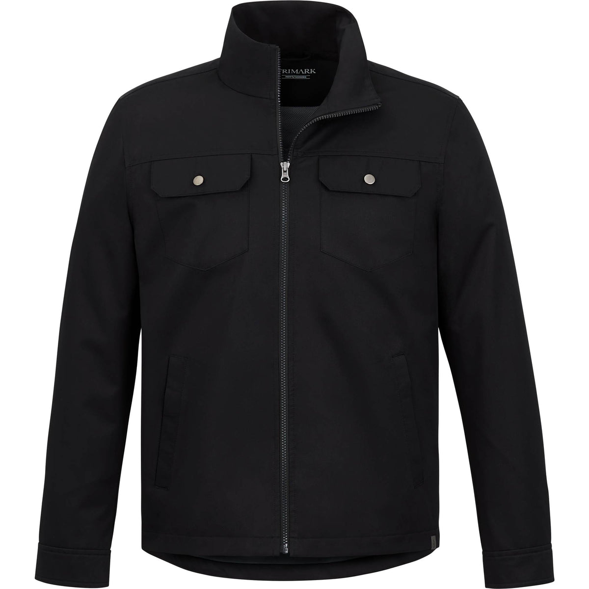 Hardy Recycled Work Jacket for Men Transfer - Black - Front