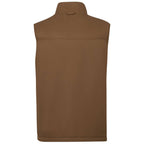 Hardy Sherpa Lined Eco Vest for Men Transfer - Bark - Back