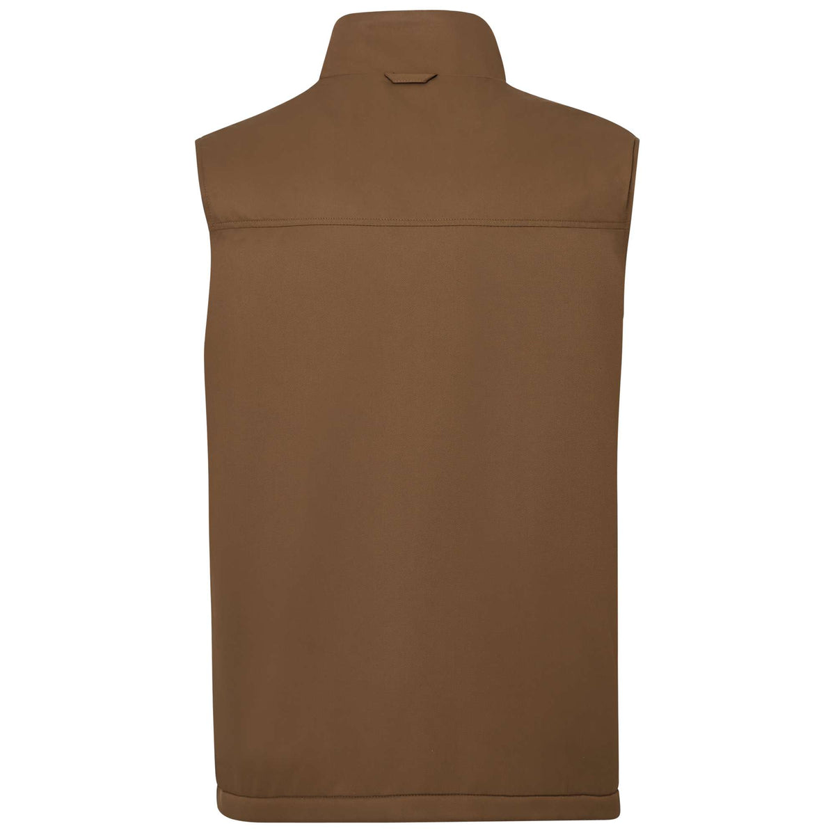 Hardy Sherpa Lined Eco Vest for Men Transfer - Bark - Back