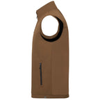 Hardy Sherpa Lined Eco Vest for Men Transfer - Bark - Left Side