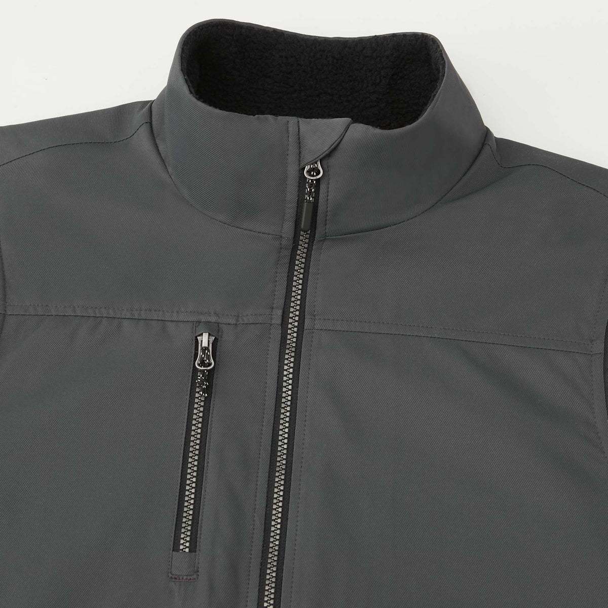 Hardy Sherpa Lined Eco Vest for Men Transfer - Grey Storm - Detail 4