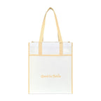 Harlow Laminated Recycled Shopping Bag Transfer - Oatmeal - View 1