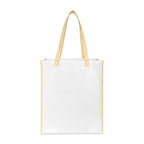 Harlow Laminated Recycled Shopping Bag Transfer - Oatmeal - View 2