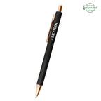 Harlow Pen in Recycled Aluminum - Black - Silk Screen