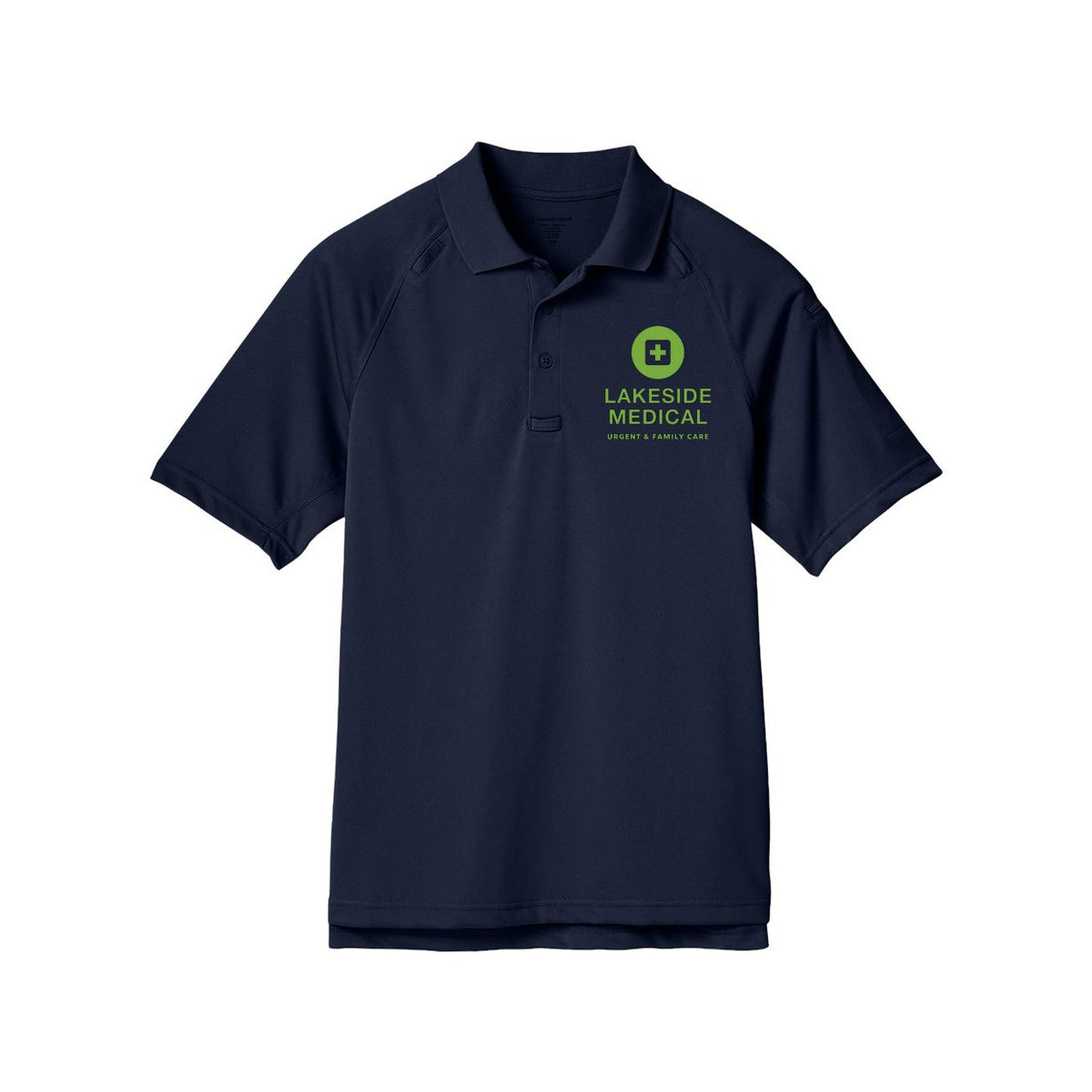 Harriton Men's Advantage Tactical Performance Polo Embroidery - Dark Navy - Front