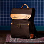 Hartmann Reserve Canvas and Leather Backpack Debossing - Oak - View 7