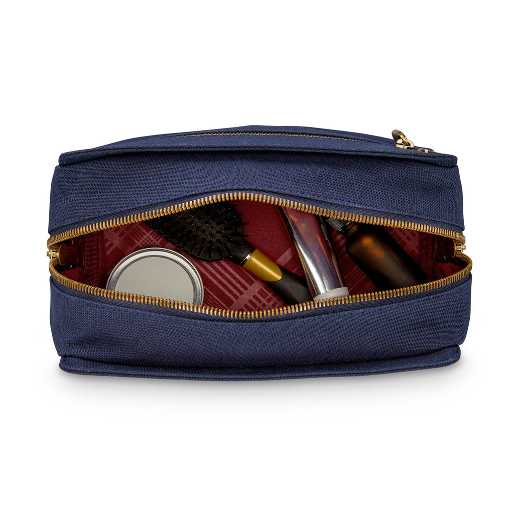 Hartmann Reserve Canvas Toiletry Kit Debossing - Midnight Navy - View 4