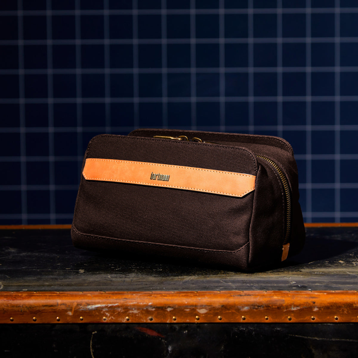 Hartmann Reserve Canvas Toiletry Kit Debossing - Oak - View 7