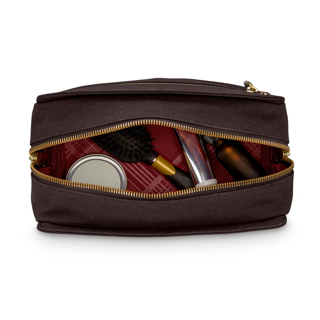 Hartmann Reserve Canvas Toiletry Kit Laser Engraving - Oak - View 4