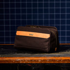 Hartmann Reserve Canvas Toiletry Kit Laser Engraving - Oak - View 7