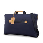 Hartmann Reserve Canvas Trifold Garment Bag Laser Engraving - Midnight Navy - View 5
