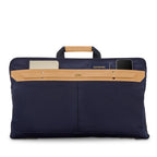 Hartmann Reserve Canvas Trifold Garment Bag Laser Engraving - Midnight Navy - View 6