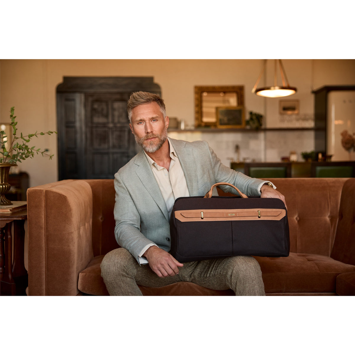Hartmann Reserve Canvas Weekender Duffel Debossing - Oak - View 9
