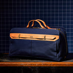 Hartmann Reserve Canvas Weekender Duffel Laser Engraving - Midnight Navy - View 14