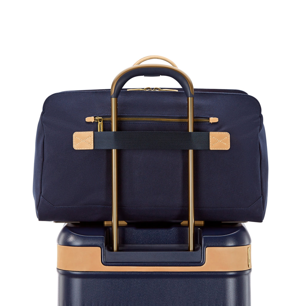 Hartmann Reserve Canvas Weekender Duffel Laser Engraving - Midnight Navy - View 9
