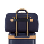 Hartmann Reserve Canvas Weekender Duffel Laser Engraving - Midnight Navy - View 9
