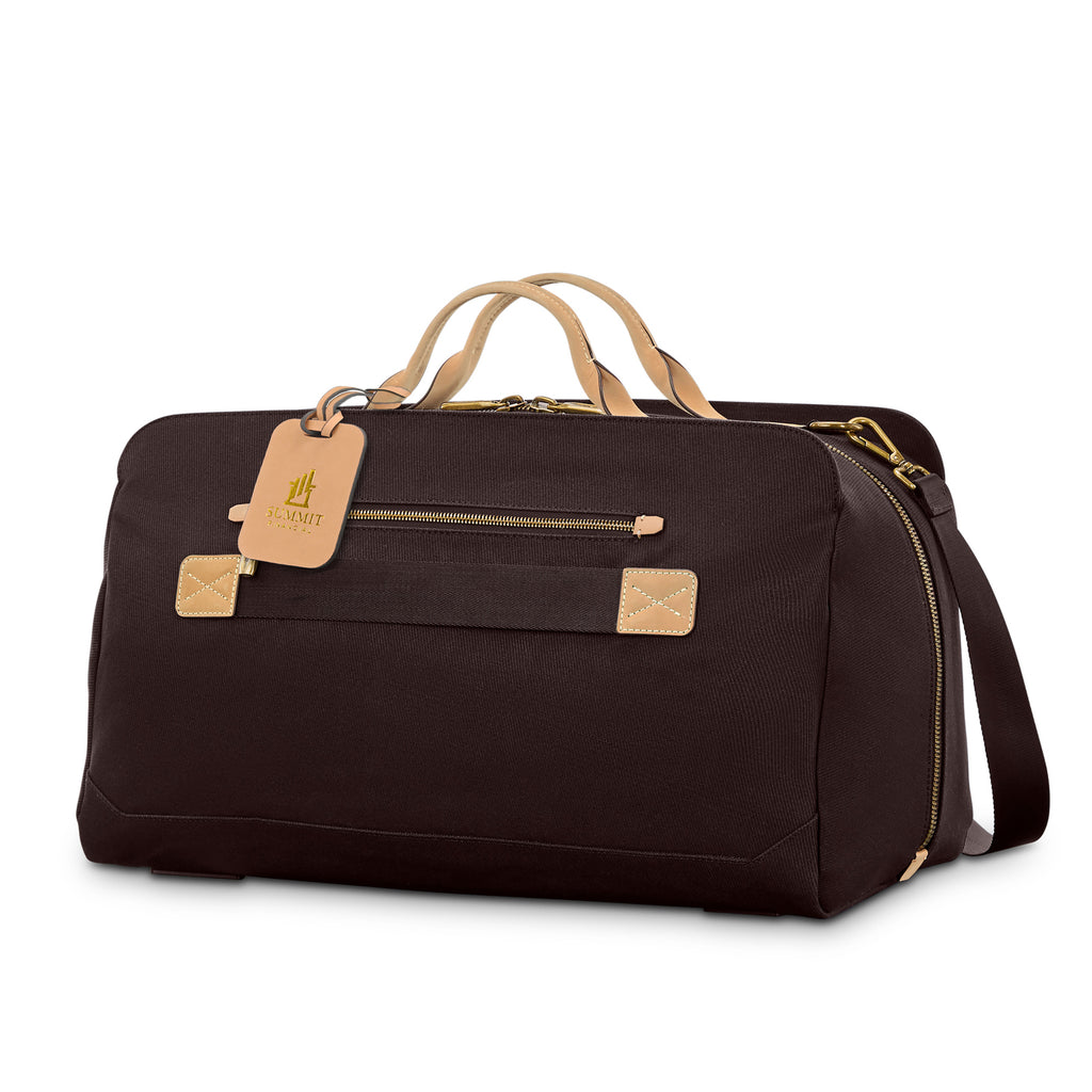 Hartmann Reserve Canvas Weekender Duffel Laser Engraving - Oak - View 4